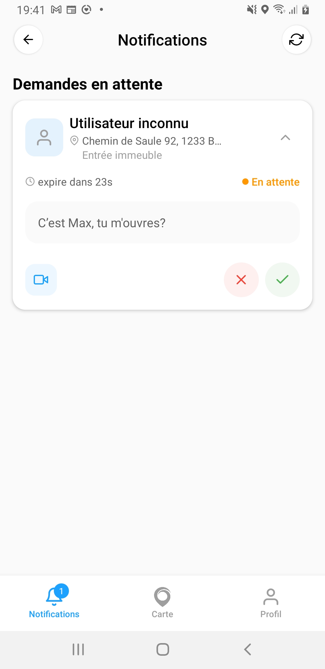 BluSi - Notifications
