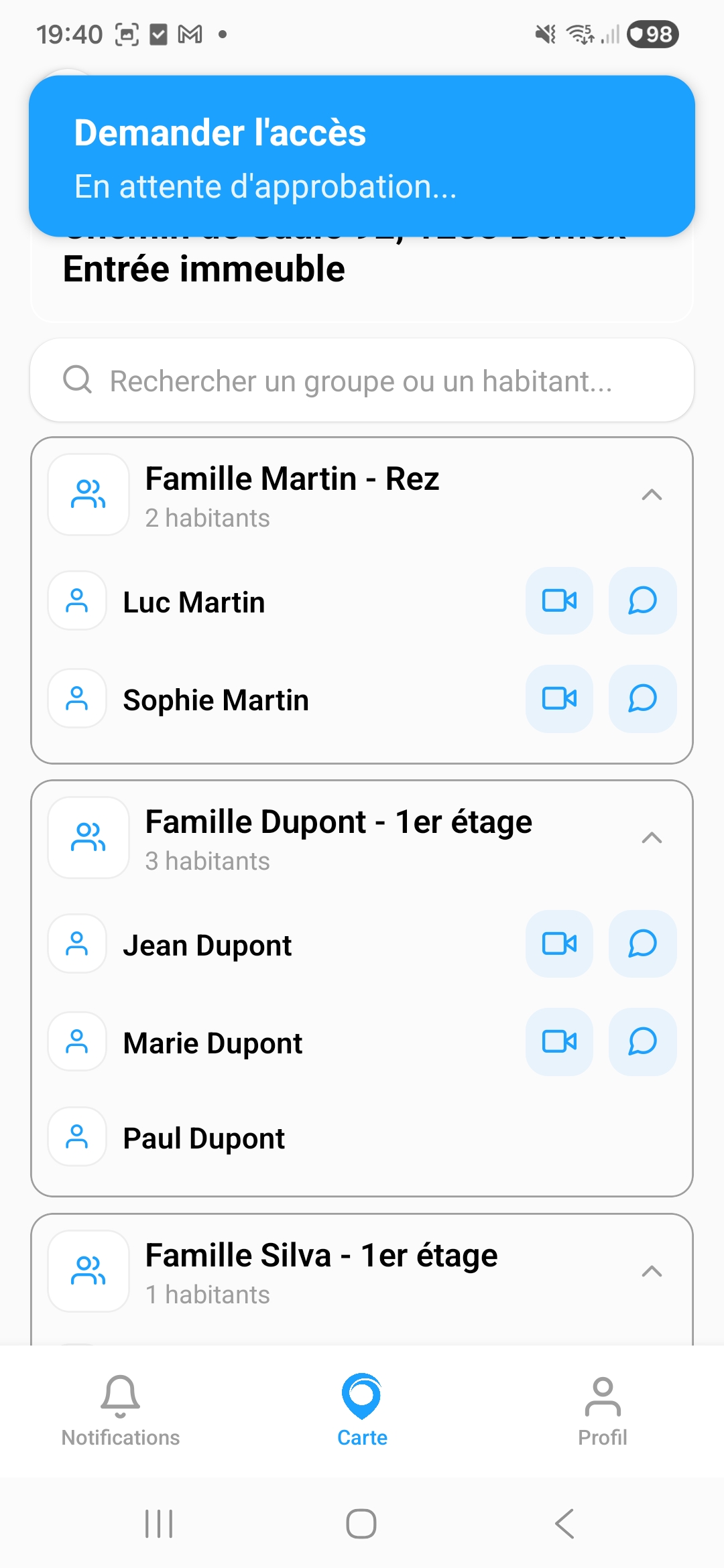 En attente d'approbation